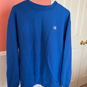 Blue Champion Crewneck